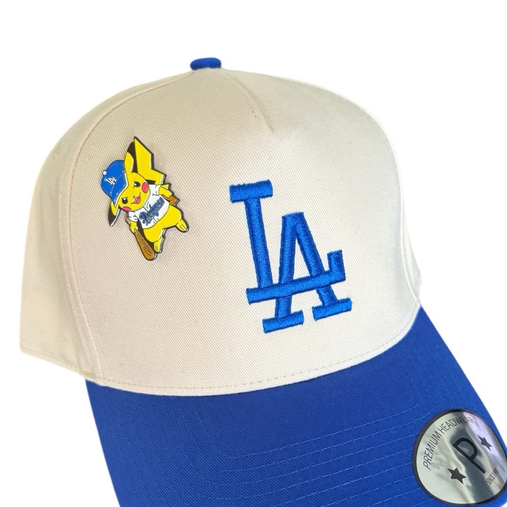 Dodgers Hat LA dodgers hat with pikachu hat pin LA Dodgers cap